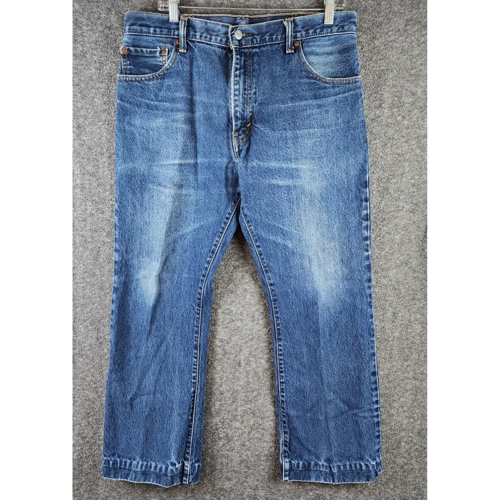 Levi's Jeans Mens 35x30 517 Blue Bootcut Medium Wash EUC